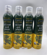 Trader Joe's Organic Extra Virgin Olive Oil Cooking Spray 5 Oz. Pack 4