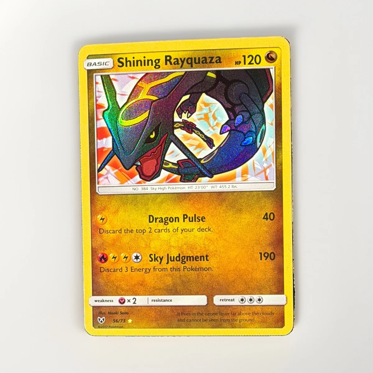 Shining Rayquaza Pokémon TCG Cards for sale | eBay