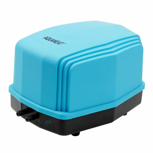 Aquarium Air Pump up to 300 Gal w/ Two Outlets Oxygen Aerator Hydroponics(USED)