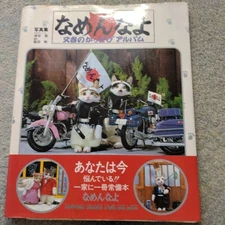 Namennayo Photo Book Japan 1981 Nameneko Perlorian Cats Satoru Tsuda Vintage