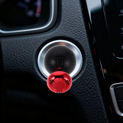  Push Button Start Switch Automotive Joystick Car Gear Shift Cover Accessories