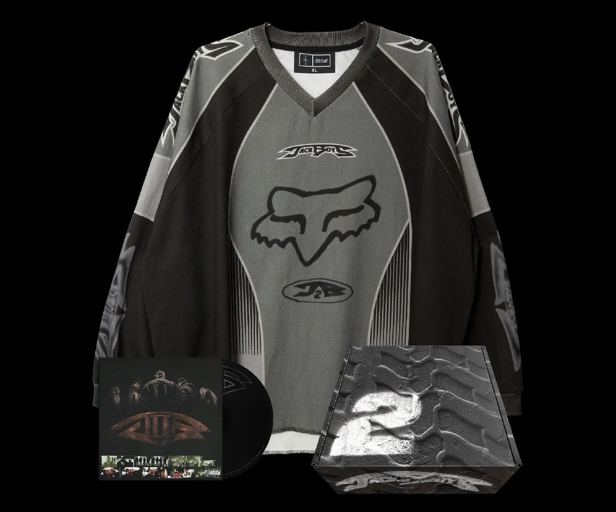 トップス Travis Scott Cactus Jack x Fox Racing Travis Scott x Fox Racing I Hoodie Black Men's - FW24 - US