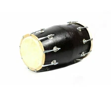 Musical Handmade Dholak/Dholki Traditional Musical Instrument With Cover