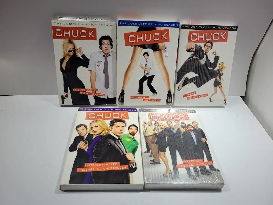 Chuck TV Series Box Set DVDs & Blu-ray Discs for sale - eBay