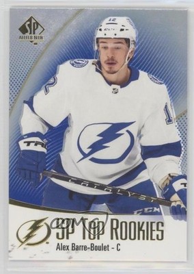 2021-22 SP Authentic Top Rookies Blue Alex Barre-Boulet #TR-36 RC 2o7