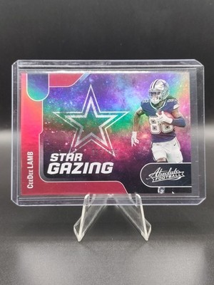 2022 Panini Absolute Football CeeDee Lamb Star Gazing 16/100 #SG-19 