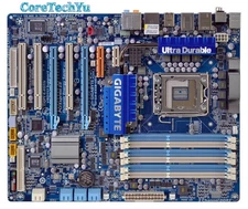 For GIGABYTE EX58-UD4 motherboard X58 LGA1366 4*DDR3 24G ATX Tested ok/*/*