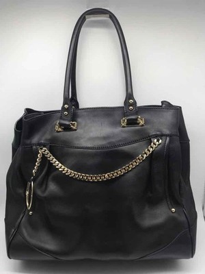 St John Black Tote Tote Bag