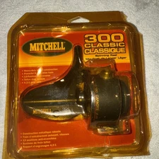 Vintage Mitchell 300 Classic Spinning Reel French Spinner Brand New Sealed NOS