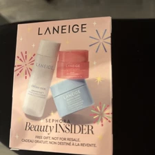 Laneige Sephora Beauty Insider 3-Piece Birthday Gift Set~brandnew~boxed