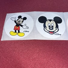 Vintage Disney Stickers Lot Of 7