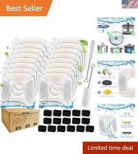 34 Pcs Cat Fountain Filters Replacement Compatible with VEKEN 95Oz/2.8L Cat Wate