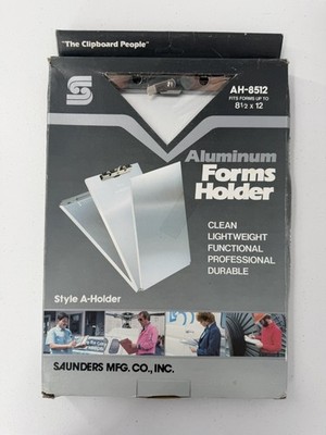 Saunders Aluminum Forms Holder AH-8512 Style A Fits Up To 8.5'' x 12 