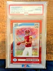 2024 PANINI DONRUSS OPTIC PREVIEW-RED WAVE #389 JAYDEN DANIELS ROOKIE RC PSA 10