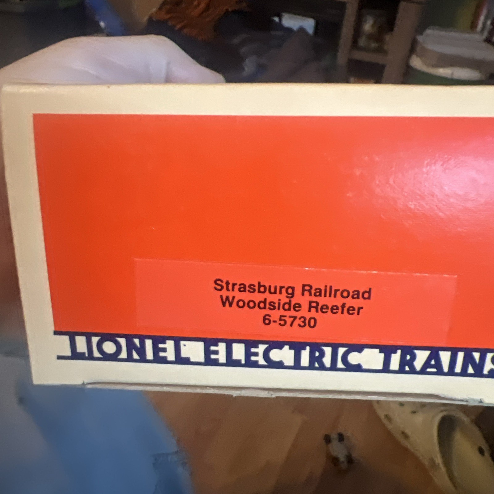 Lionel O Gauge Strasburg Raikroad Woodside Reefer 6-5730
