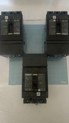 New Square D Powerpact 80 Amp I-Line Circuit Breaker 600 VAC 3P 100 kA  HJA36080