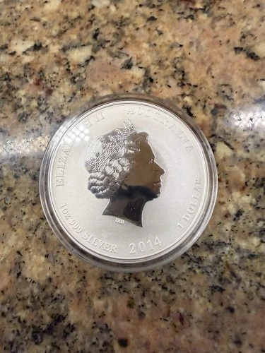 2014 Australian Silver Lunar 1 oz — photo from another recent sale