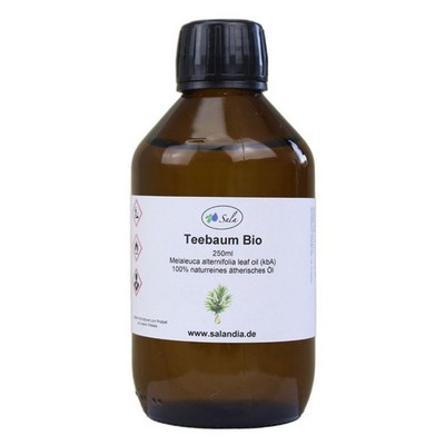 Sala Teebaumöl naturreines ätherisches Teebaum Öl BIO kbA 250 ml Glasflasche
