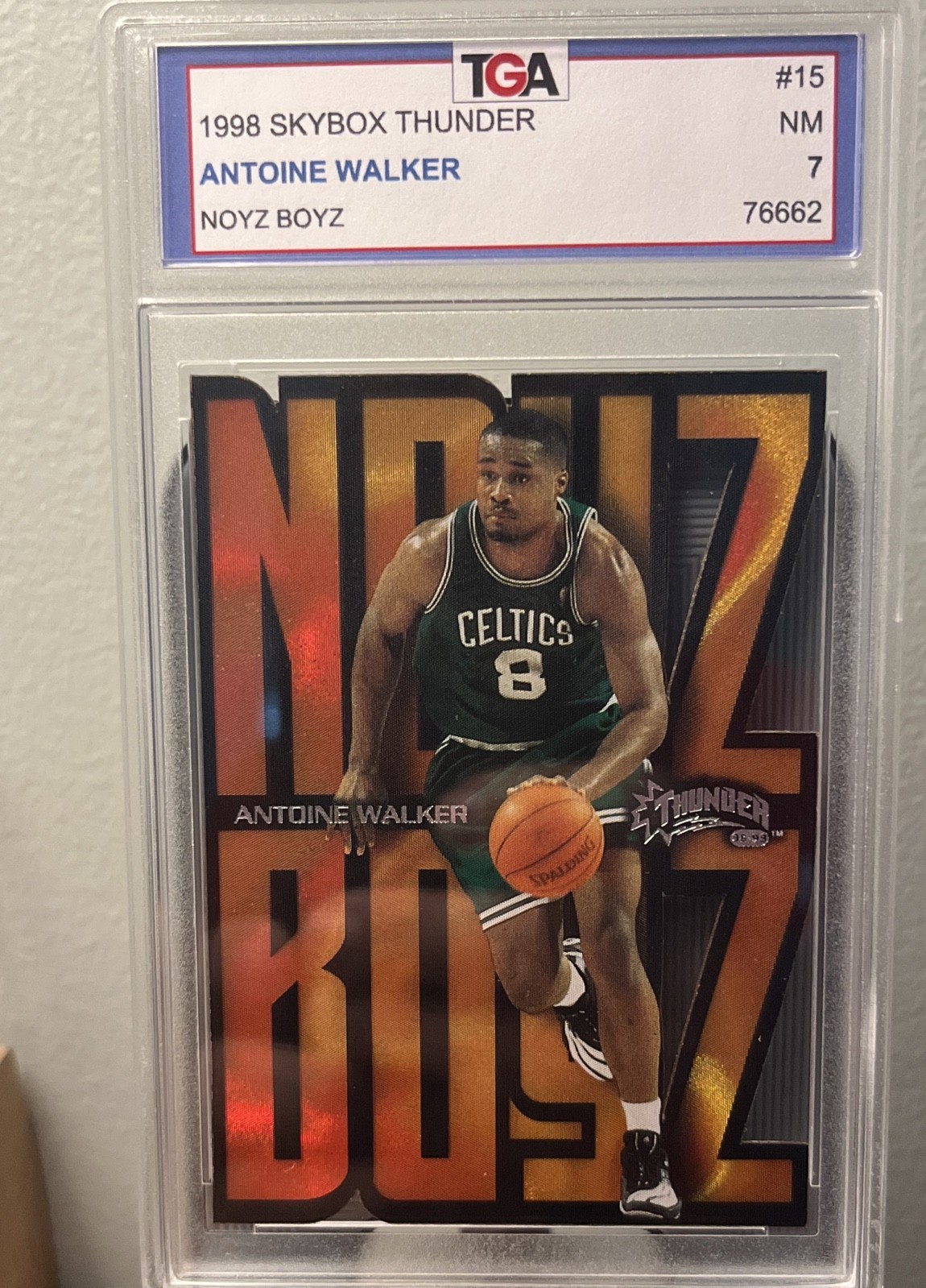 1998-99 Skybox Thunder - Noyz Boyz Antoine Walker #15 NB