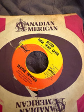 Wayne Newton Now Better Than Later 7" 45 RPM Vinyl Single Capitol 4989