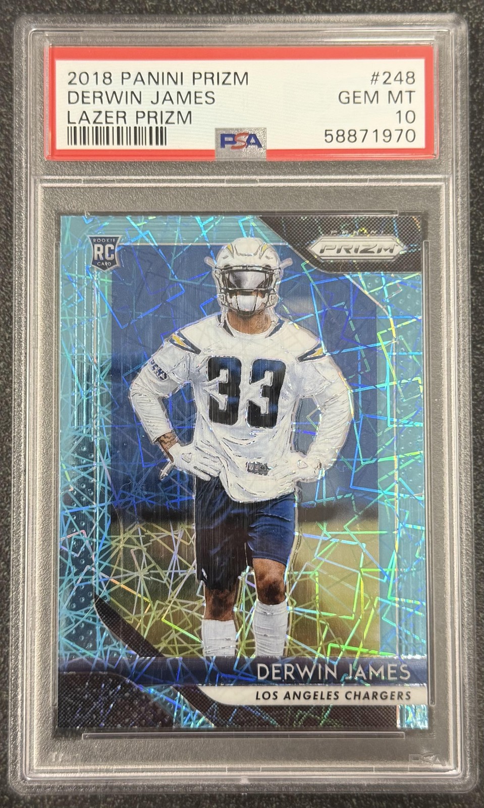 Derwin James Panini Prizm #248 Lazer