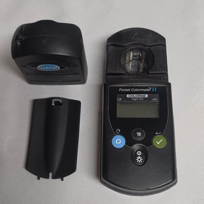 Hach Pocket Colorimeter II Chlorine Handheld Colorimeter Test Meter 5953000