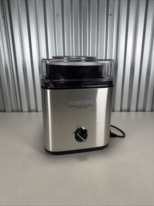 Cuisinart 2 Quart Ice Cream Frozen Yogurt Sorbet Maker Model CIM-60 - Works!