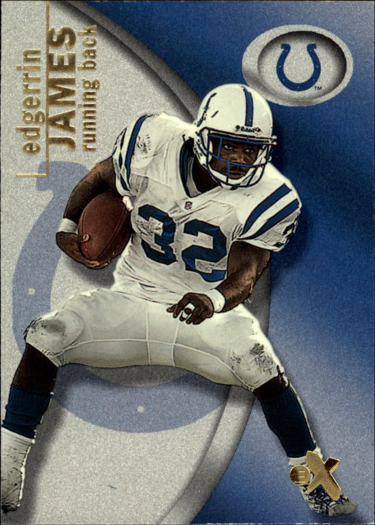 2001 E-X #30 Edgerrin James - FB