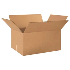 GRAINGER APPROVED 493U08 PK 10 Shipping Box,24x18x12 in 493U08