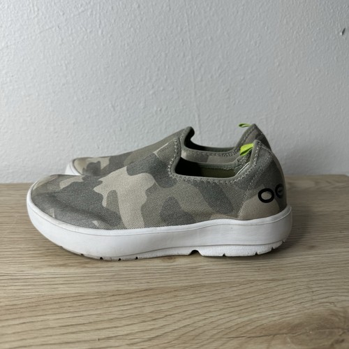Oofos OOMG Eezee Camo Slip On Sneakers Womens Size 6.5 Sport Recovery Shoes - Picture 3 of 11