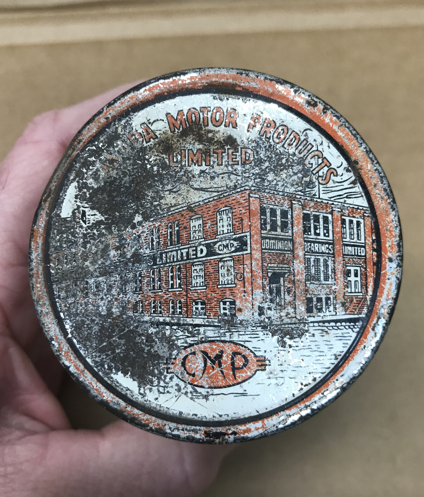 Antique Canada Motor Products Limited CMP Automotive Car Parts/Oil Jar 8 Ounce eBay