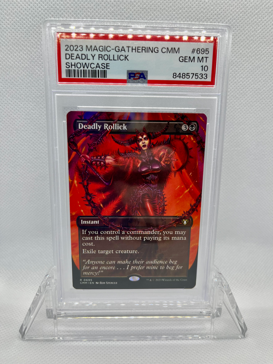 Deadly Rollick (Borderless) #695 Commander Masters MTG CMM **PSA