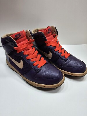 Nike Dunk High Premium Blue - 318714-521 Womens Size 8 Purple | eBay