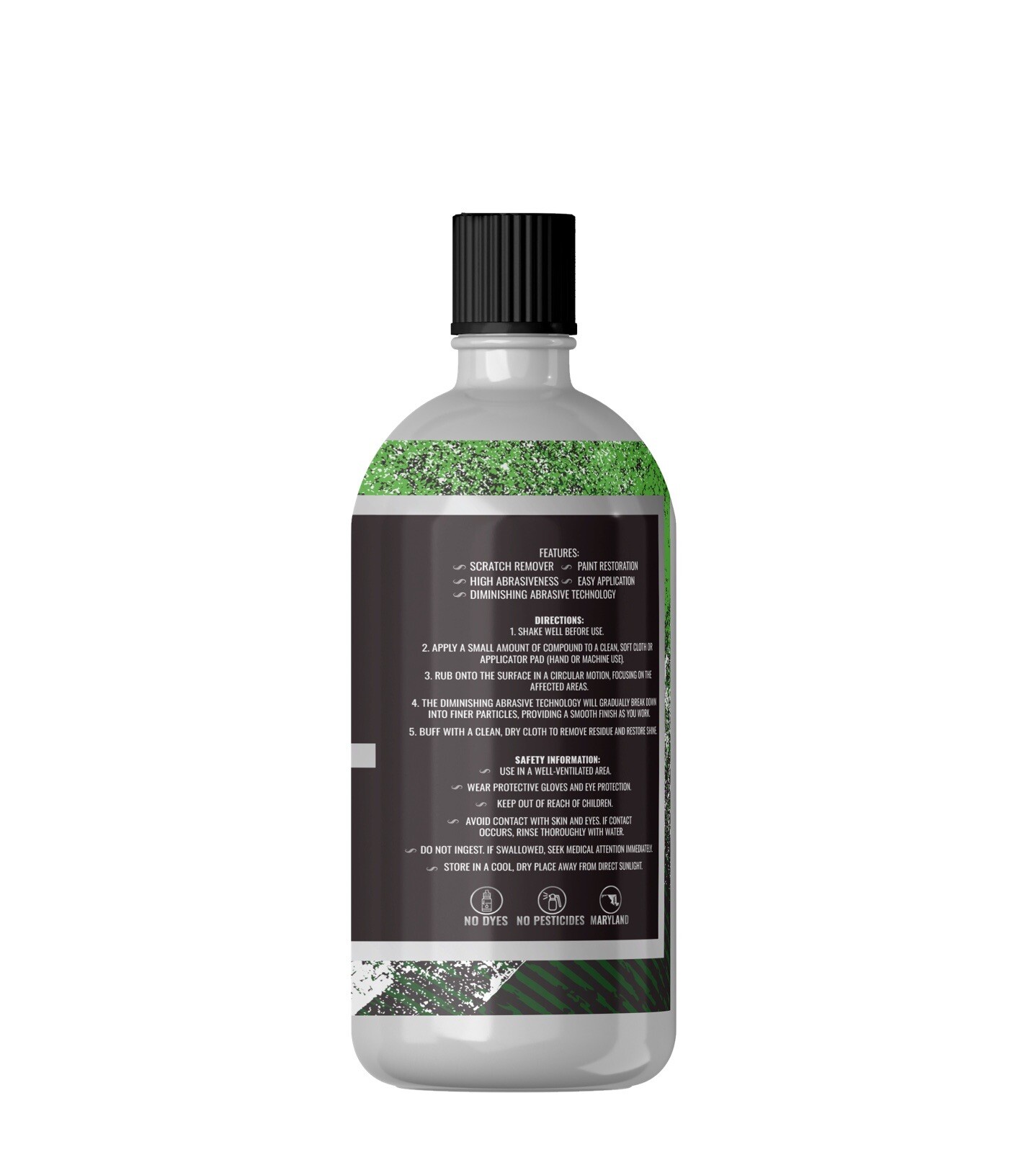 Premium 2 Step Paint Correction Kit USA Made , No Dyes! COMPOUND