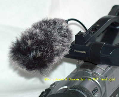 WindCutter fur mic windscreen for Canon XL1 XL1s XL2  XLH1 microphone