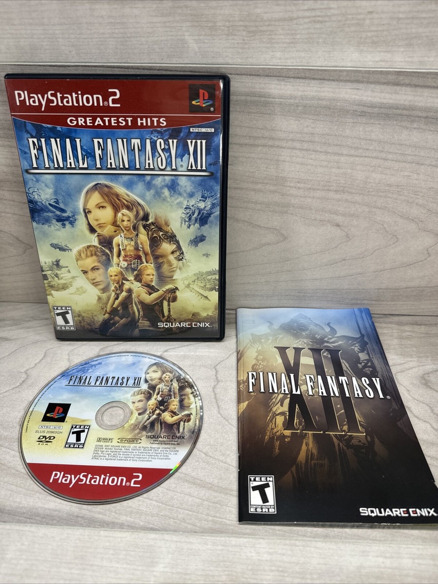 FINAL FANTASY XII PlayStation 2 PS2 本体 Playstation 2 PS2 FF 12 Final Fantasy XII SCPH-75000 Console