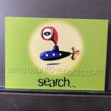 GoCard Advertizing CONTINENTAL size Postcard Atlantic Tower Records