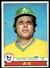 Wayne Gross 1979 Topps #528 Oakland Athletics