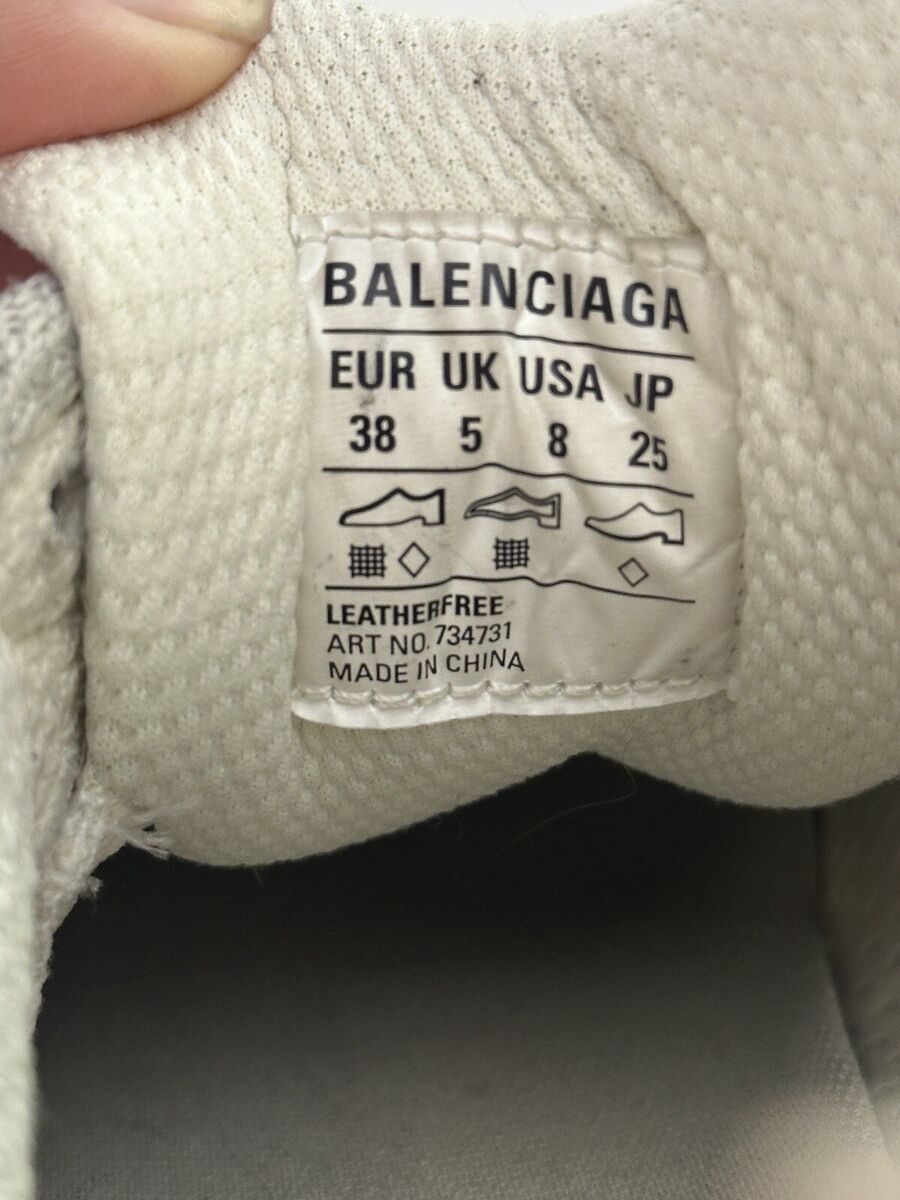 Size 8 - Balenciaga 3XL Sneaker Worn-Out - Light Beige W for Size 8 - Balenciaga 3XL Sneaker Worn-Out - Light Beige W for