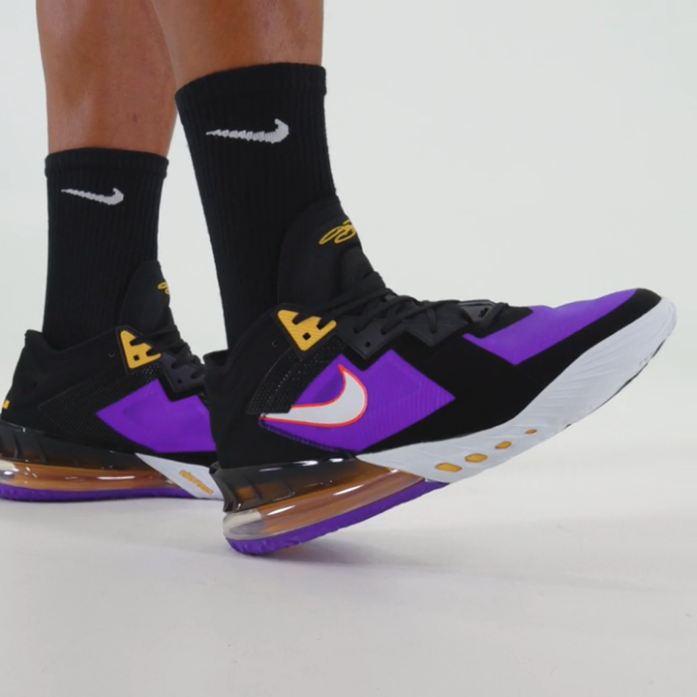 nike lebron 18 on feet