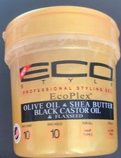 Eco Style Professional Styling Gel Olive Oil  Shea Butter Black Castor Oil