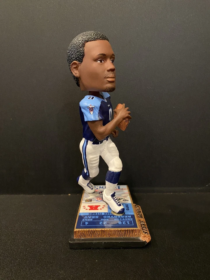 Steve McNair Tennessee Titans #9 NFL BigHead Bobblehead Legends Of The Field 272 Foto 4 de 4