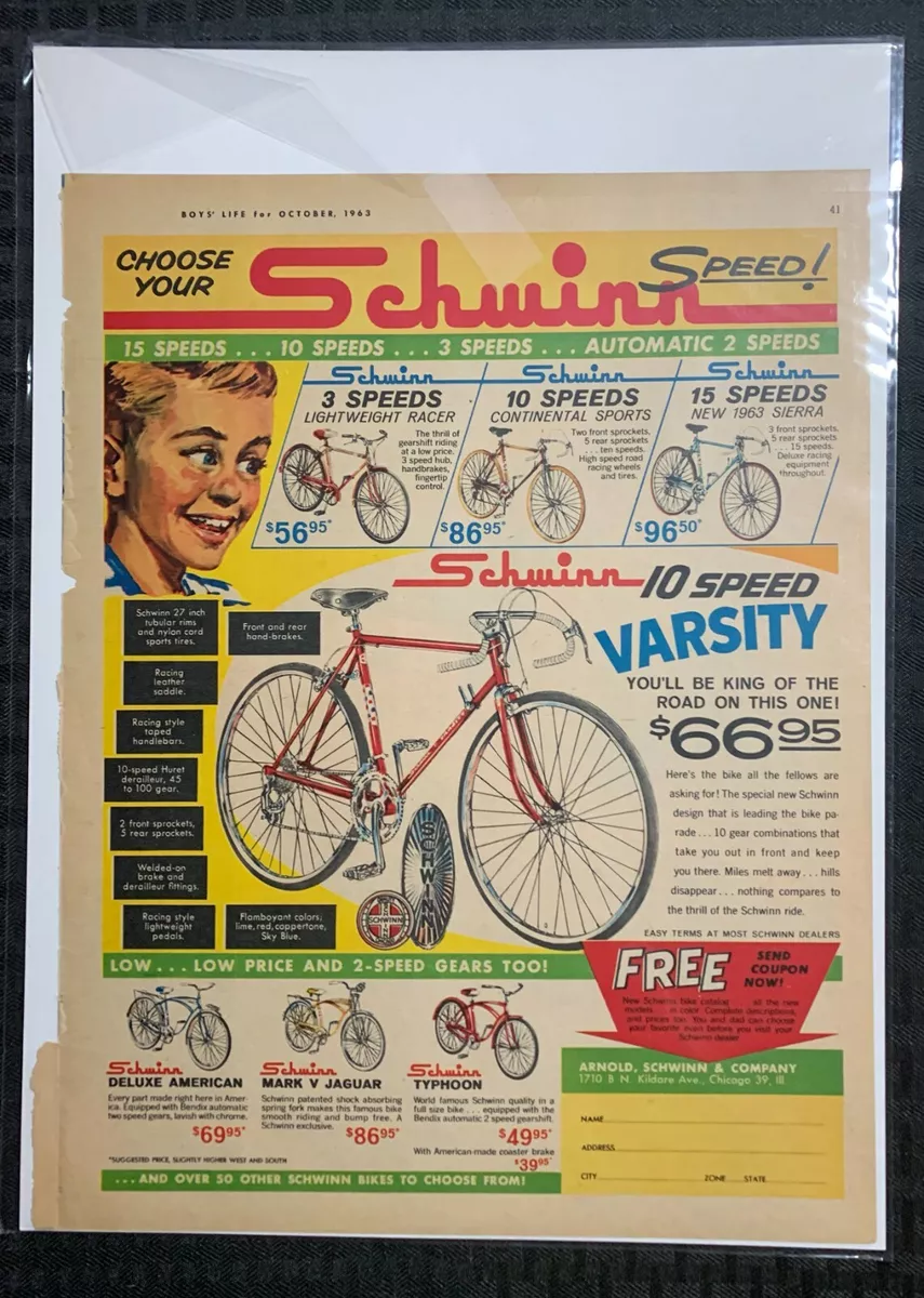 1963 schwinn online varsity