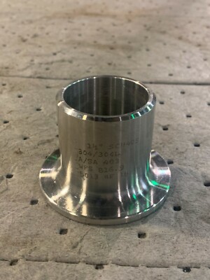 1-1/2'' SCH 40S 304/304L A/SA403 B16.9 Stub