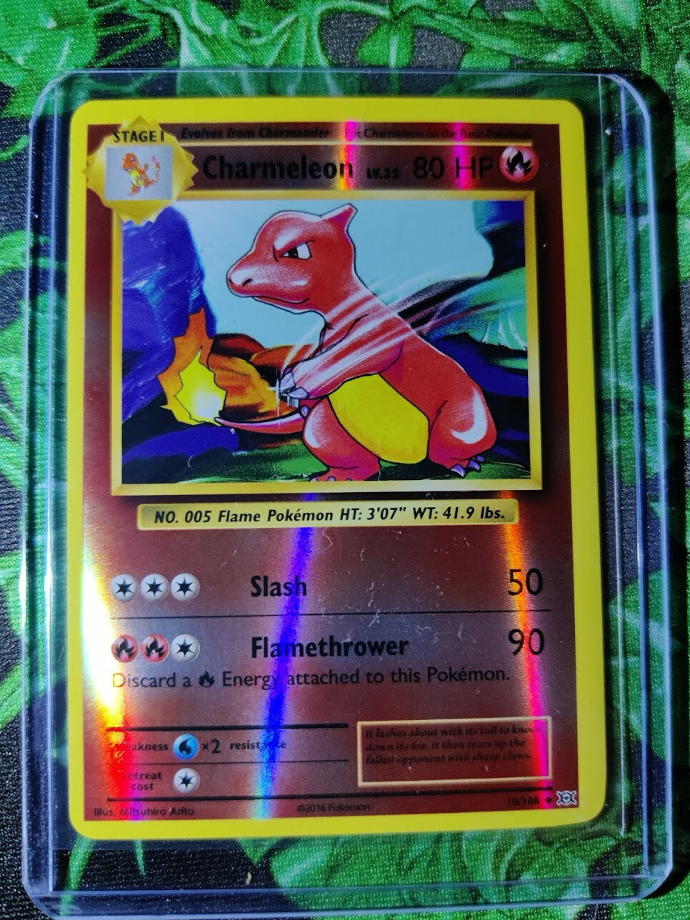Pokemon - Charmeleon - 10/108 - XY Evolutions - Reverse - Holo - Mint
