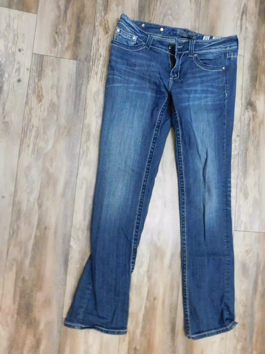 Size 31 miss me sales jeans is what size