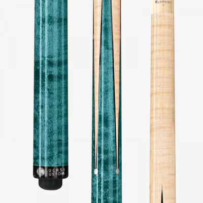New Lucasi LZ2000SPT Custom Teal Sneaky Pete Pool Cue Stick 18 19 20 21 oz