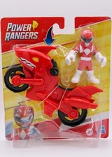Power Rangers Red Ranger Motorcycle Shark Cycle Playskool Heroes Hasbro
