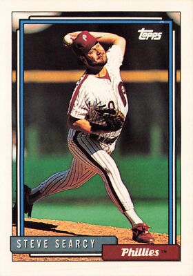 Steve Searcy 1992 Topps #599 Philadelphia Phillies | eBay