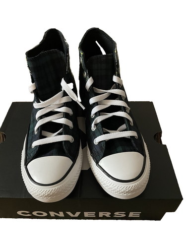 Boys’s Converse Dragon Scale Plaid Sneakers/Shoes Size 7 Youth NIB Boys’s Converse Dragon Scale Plaid Sneakers/Shoes Size 7 Youth NIB